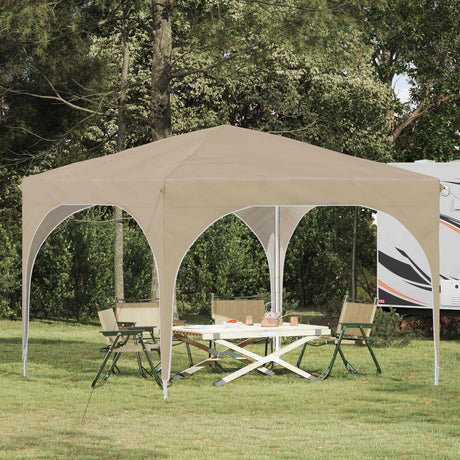 Vidaxl pop-up partytent 290 x 290 x 245 cm crèmekleurig