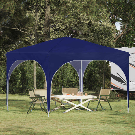 Vidaxl pop-up partytent 290 x 290 x 245 cm blauw