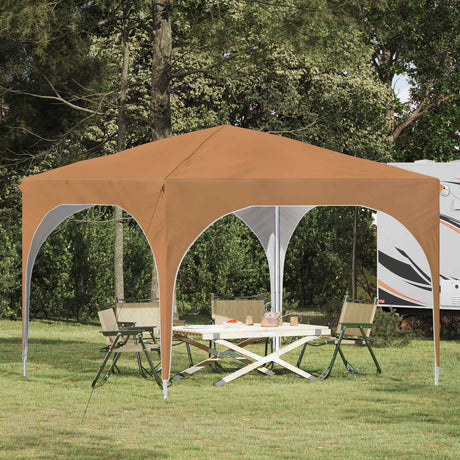 Vidaxl pop-up partytent 290 x 290 x 245 cm beige