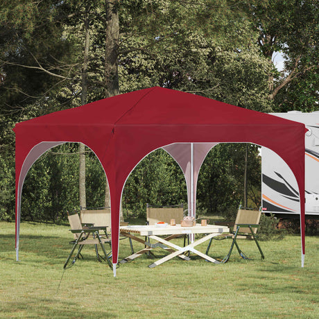 Vidaxl pop-up partytent 290 x 290 x 245 cm bordeauxrood