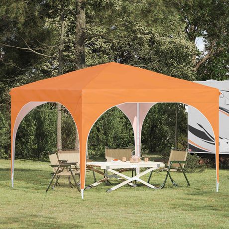 Vidaxl pop-up partytent 290 x 290 x 245 cm oranje