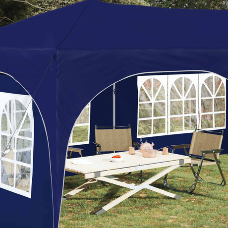 Vidaxl pop-up partytent 575 x 288 x 245 cm blauw oxford stof