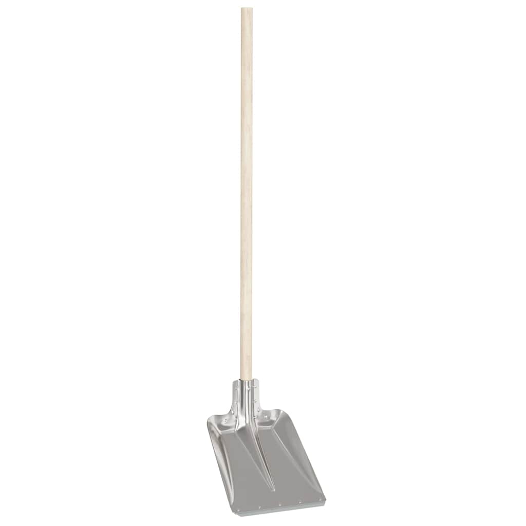 Vidaxl schep hoofd 4 st zilver 43 x 32,5 cm aluminium