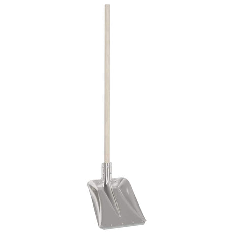 Vidaxl schep hoofd 4 st zilver 45 x 38 cm aluminium