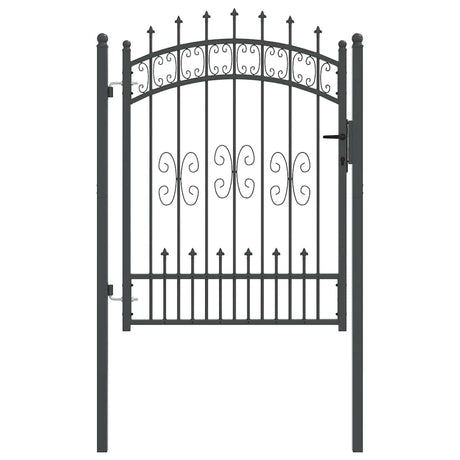 Vidaxl hekpoort met spear boven kampen 103 x 175 cm vergrendelbaar
