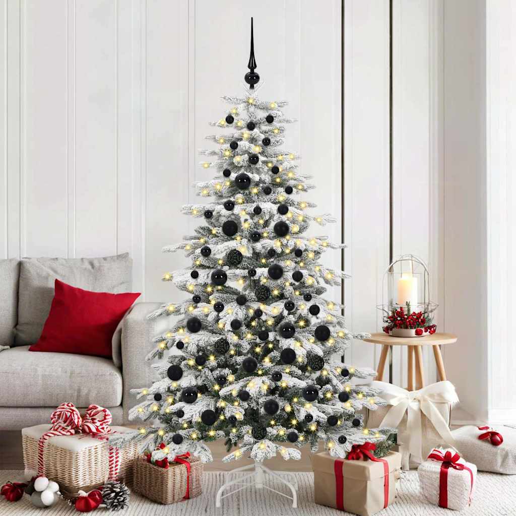 Vidaxl kerstbal set 120 st 300 led's warmwit ø 6 cm