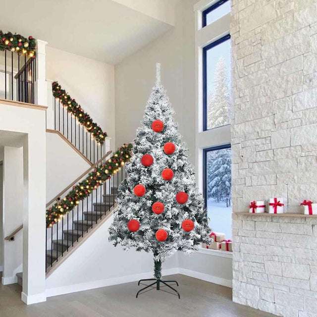 Vidaxl kerstbal set xxl 4 st rood ø 20 cm kunststof