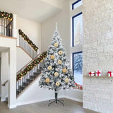 Vidaxl kerstbal set xxl 4 st goud ø 20 cm kunststof
