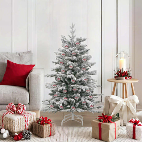 Vidaxl kerstbal set 50 st transparant ø 5 cm kunststof