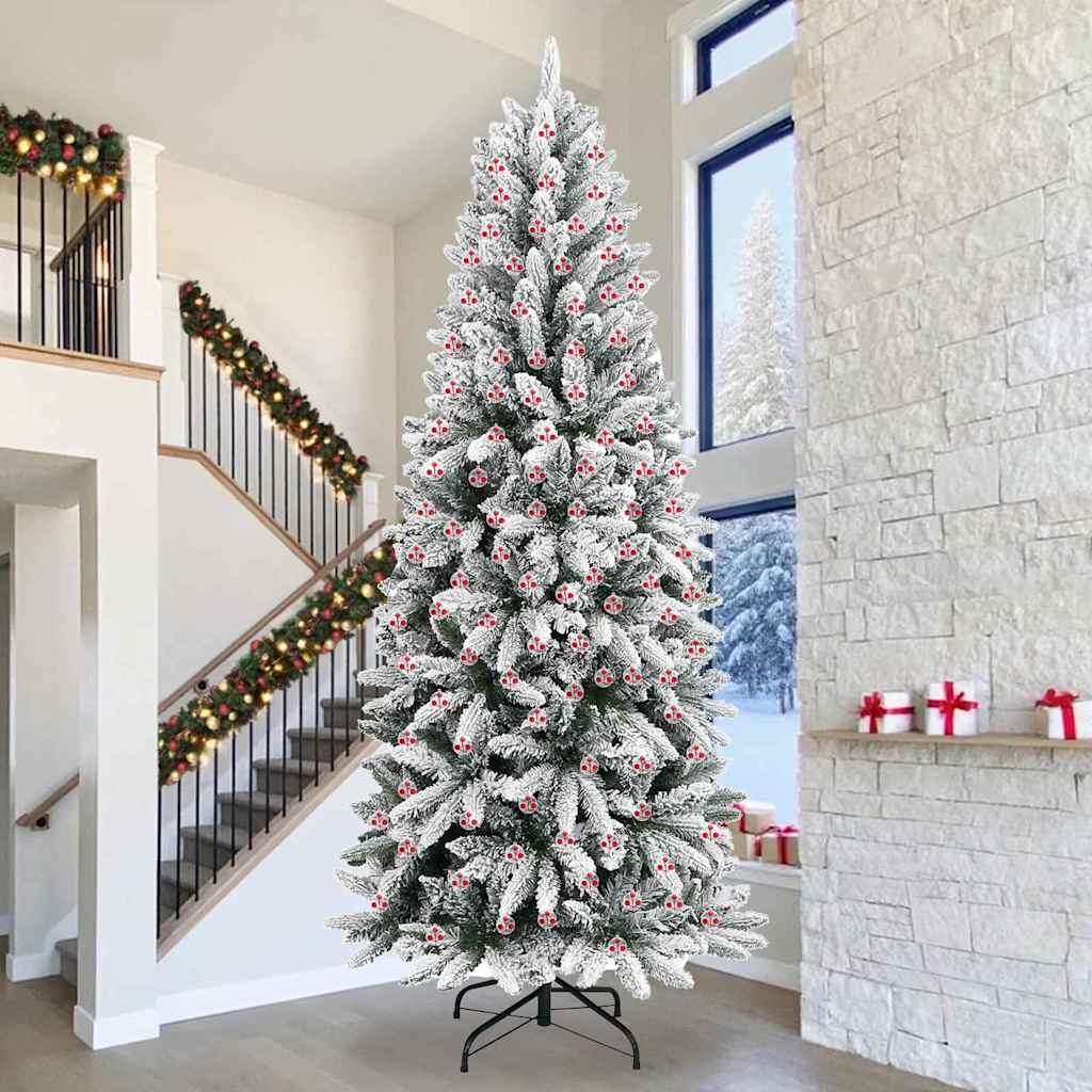 Vidaxl kerstbal set 200 st transparant ø 5 cm kunststof