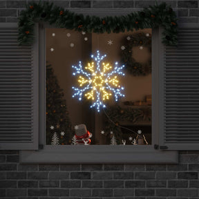 Vidaxl kerstsneeuwvlok met 180 led warmwit 56 x 49 x 0.7 cm pvc