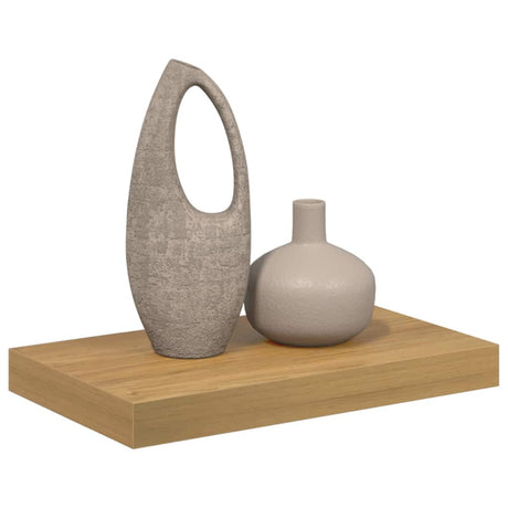 Vidaxl wandplank muurmontage bruin 40 x 23,5 x 3,8 cm bewerkt hout