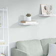 Vidaxl wandplank muurmontage wit marmer 40 x 23,5 x 3,8 cm