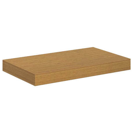 Vidaxl wandplank muurmontage beige 40 x 23,5 x 3,8 cm bewerkt hout
