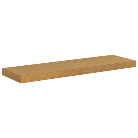 Vidaxl wandplank muurmontage beige 90 x 23,5 x 3,8 cm bewerkt hout