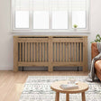 Vidaxl radiatorafdekking artisanaal eiken 172 x 19 x 81,5 cm