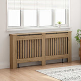 Vidaxl radiatorafdekking artisanaal eiken 172 x 19 x 81,5 cm