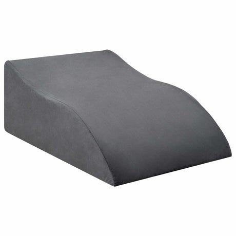 Vidaxl been kussen 68 x 41 x 24 cm pu schuim grijs