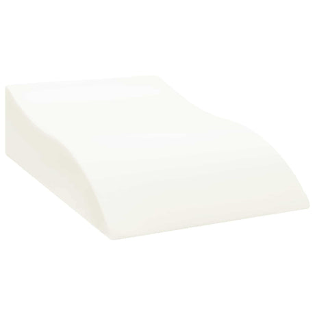 Vidaxl been kussen 68 x 40 x 18 cm pu schuim grijs