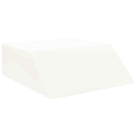 Vidaxl been kussen 63 x 52 x 19 cm stevig pu schuim grijs