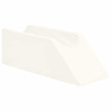 Vidaxl been kussen 68 x 25 x 21,5 cm stevig pu schuim wit