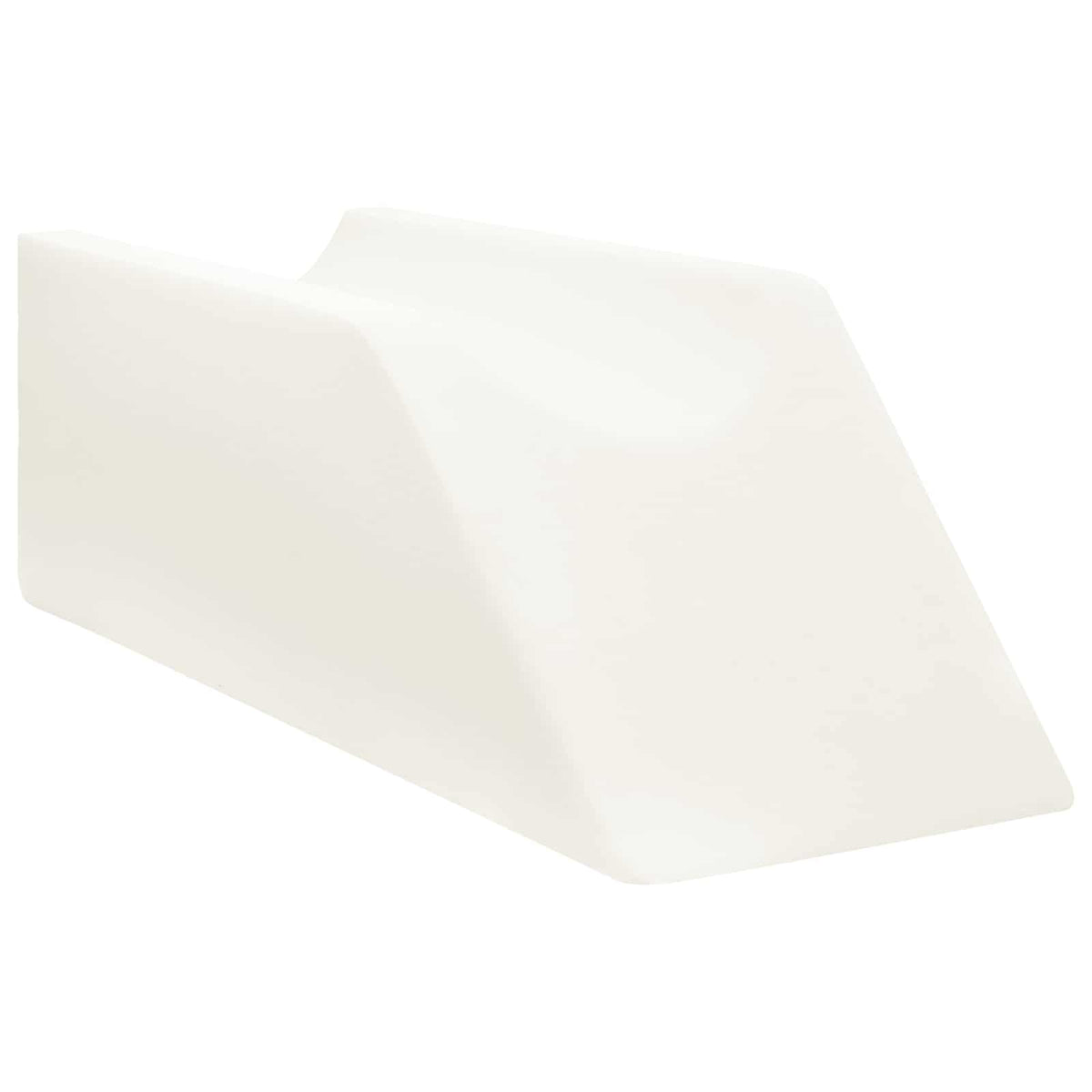 Vidaxl been kussen 68 x 25 x 21,5 cm stevig pu schuim grijs