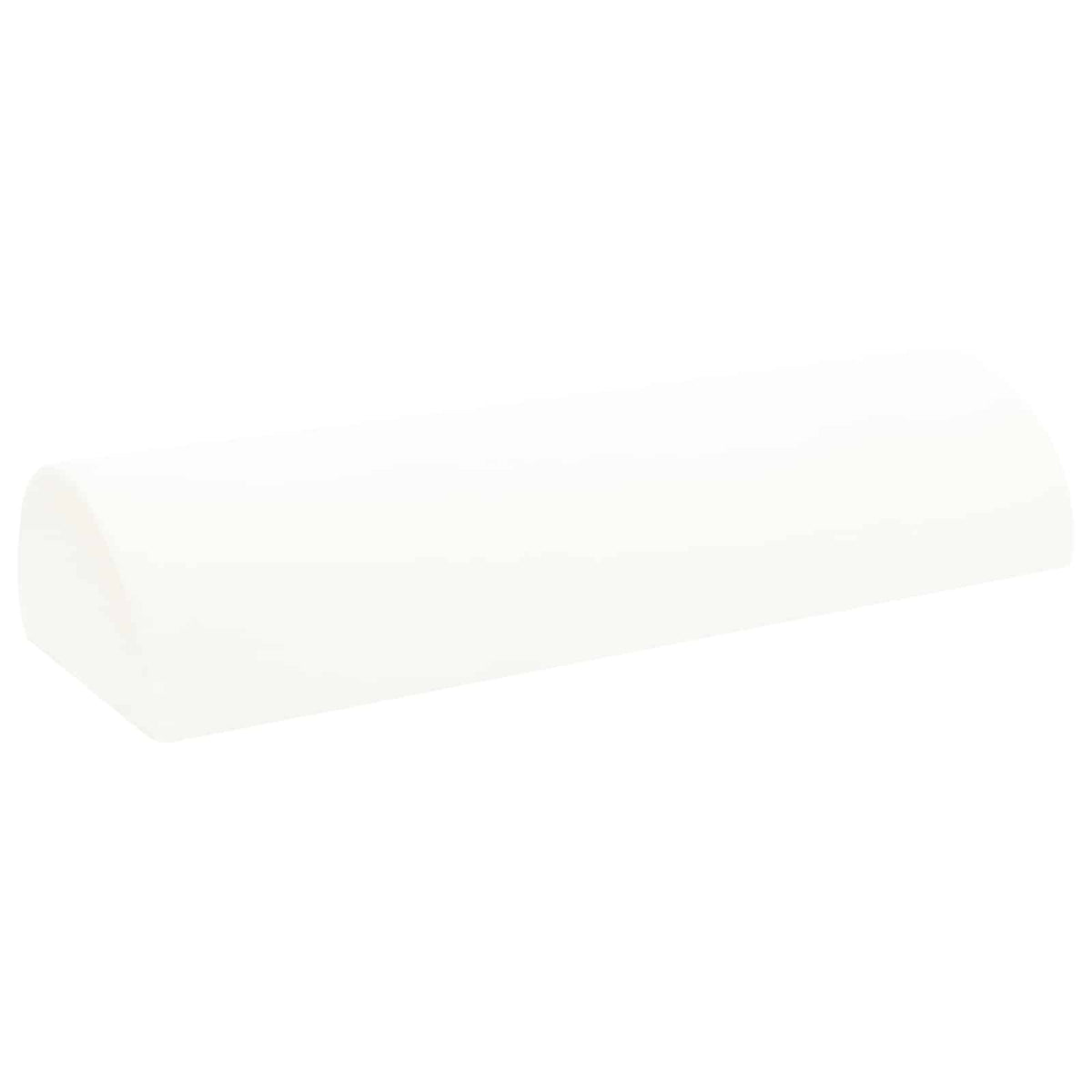 Vidaxl been kussen 52 x 20 x 12 cm medium traagschuim wit