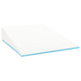 Vidaxl wedge kussen 69 x 64 x 19 cm medium traagschuim wit