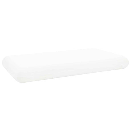 Vidaxl slapen kussen 70 x 36 x 7 cm medium traagschuim wit