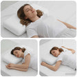 Vidaxl slapen kussen 70 x 36 x 8,5 cm medium traagschuim wit