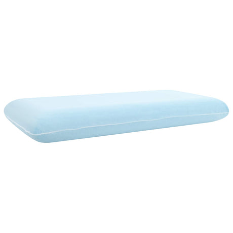 Vidaxl slapen kussen 120 x 36 x 13 cm medium gel geheugenschuim wit