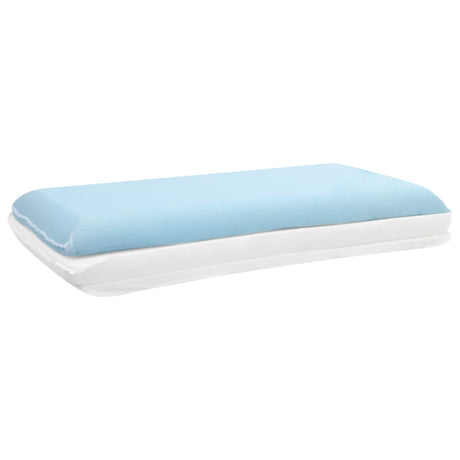 Vidaxl slapen kussen 60 x 40 x 10 cm medium gelschuim wit