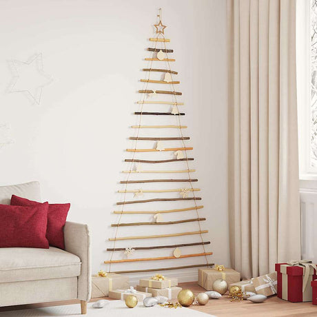 Vidaxl kerstboom naturel 210 cm massief essenhout