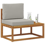 Vidaxl buiten eind sofa naturel 91 x 63 x 73 cm massief acaciahout