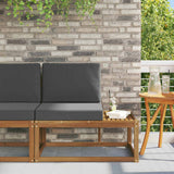 Vidaxl buiten eind sofa natuurlijk en antraciet 91 x 63 x 73 cm
