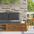 Vidaxl buiten eindbank naturel 91 x 63 x 73 cm massief acaciahout