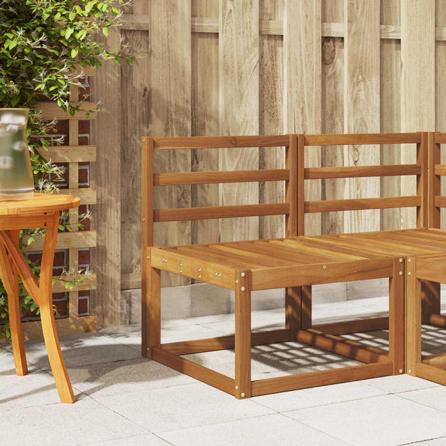 Vidaxl rugleuning bruin 59 x 4 x 73 cm massief acaciahout