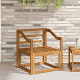 Vidaxl armleuning 2 st naturel 59 x 4 x 73 cm massief acaciahout