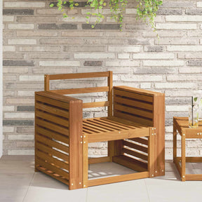 Vidaxl armleuningen 2 st bruin 58.5 x 10 x 61 cm massief acaciahout