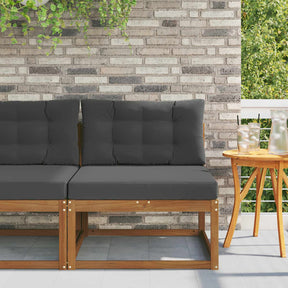 Vidaxl buiten midden sofa naturel