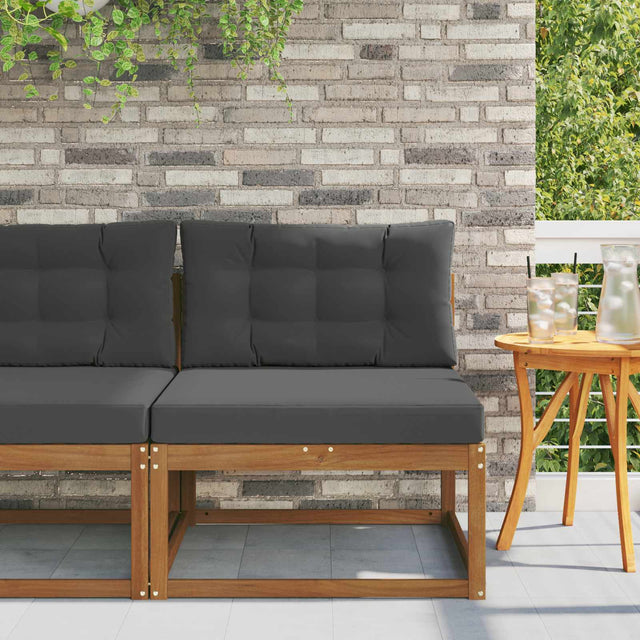 Vidaxl buiten midden sofa naturel
