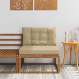Vidaxl buiten midden sofa naturel