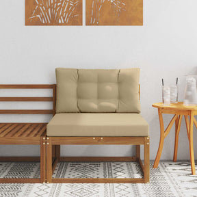 Vidaxl buiten midden sofa naturel