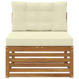 Vidaxl buitenzitmiddelsofa massief acaciahout naturel
