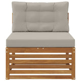 Vidaxl buitenzitmiddelsofa massief acaciahout naturel