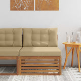 Vidaxl buitenzitmiddelsofa massief acaciahout naturel