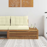 Vidaxl buiten eindbank naturel 115 x 83 x 73 cm massief acaciahout