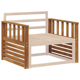 Vidaxl armleuning 2 st naturel 80 x 6 x 61 cm massief acaciahout