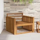Vidaxl armleuning 2 st naturel 80 x 6 x 61 cm massief acaciahout