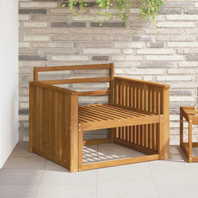 Vidaxl armleuning 2 st naturel 80 x 6 x 61 cm massief acaciahout